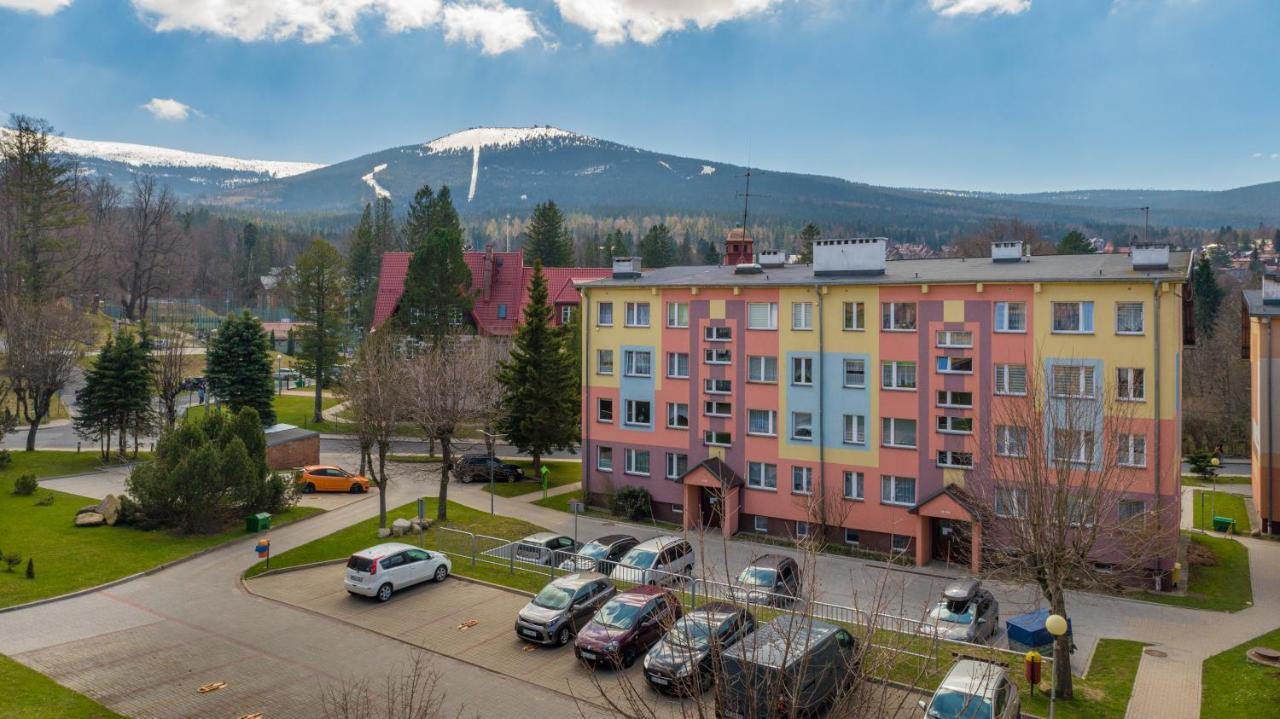 Widok z Centrum Szklarska Poręba Buitenkant foto